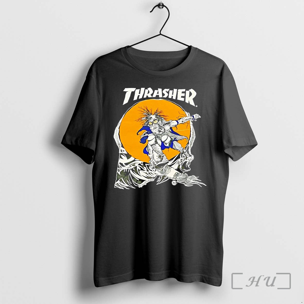 Thrasher Skateboard Skate Powell Peralta Zorlac - Adult & Kids T-Shirts, Sweatshirts & Hoodies apparel design preview 1