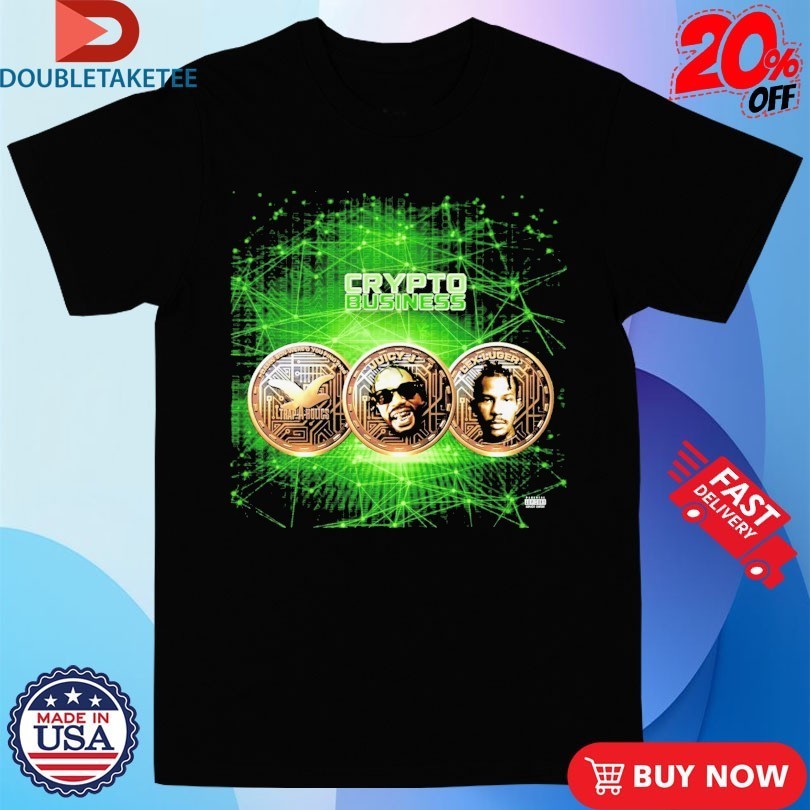 Three 6 Mafia Juicy J Crypto Business - Adult & Kids T-Shirts, Sweatshirts & Hoodies apparel design preview 1