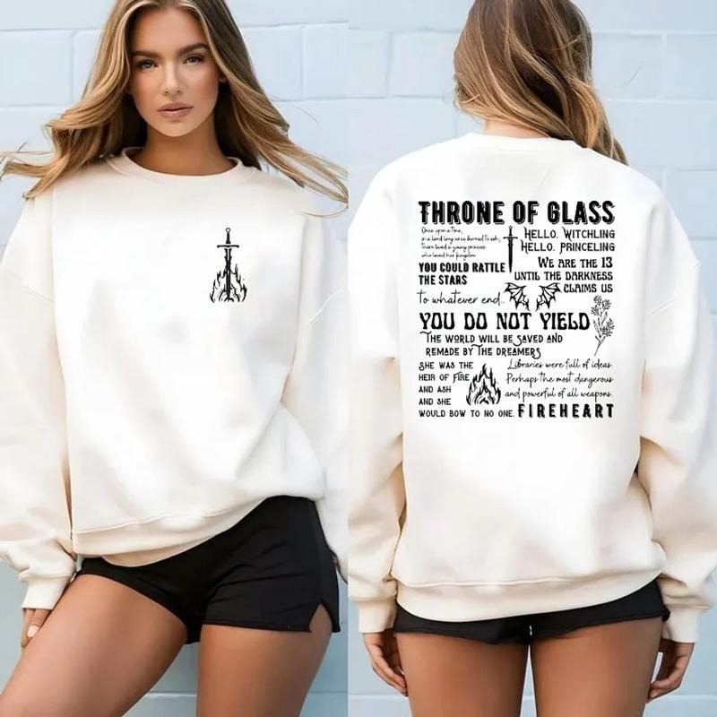 Throne Glass 2 Sided You Do Not Yield - Adult & Kids T-Shirts, Sweatshirts & Hoodies apparel design preview 1