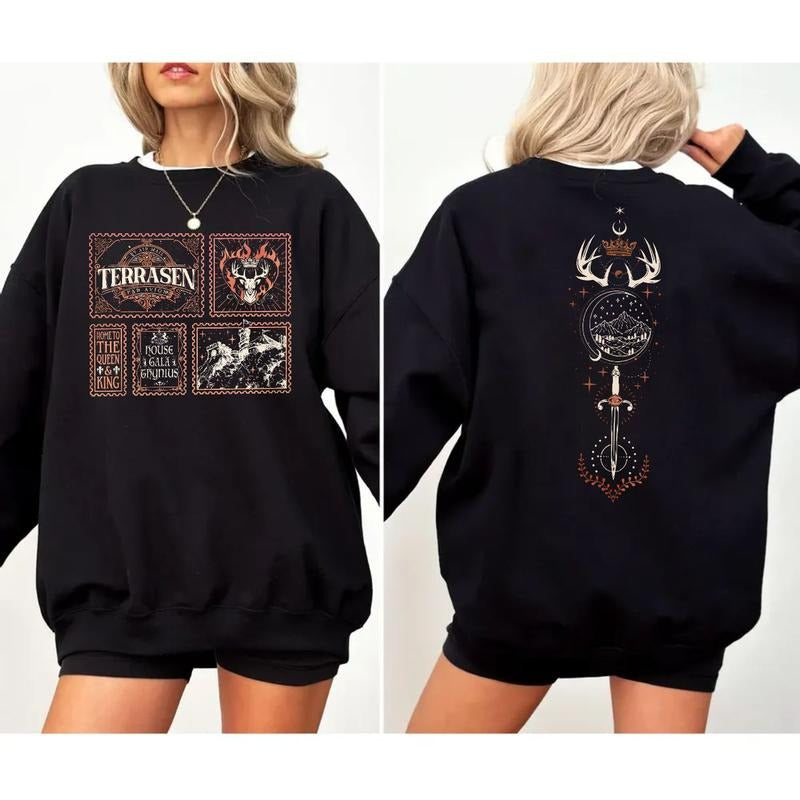 Throne Glass Fan Aelin Galathynius Whatever End - Adult & Kids T-Shirts, Sweatshirts & Hoodies apparel design preview 1