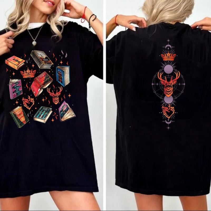 Throne Glass Aelin Galathynius Kingsflame Thirteen - Adult & Kids T-Shirts, Sweatshirts & Hoodies apparel design preview 1
