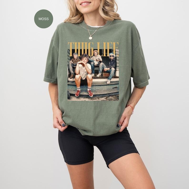 Thug Life Golden Lover 80s - Adult & Kids T-Shirts, Sweatshirts & Hoodies apparel design preview 1