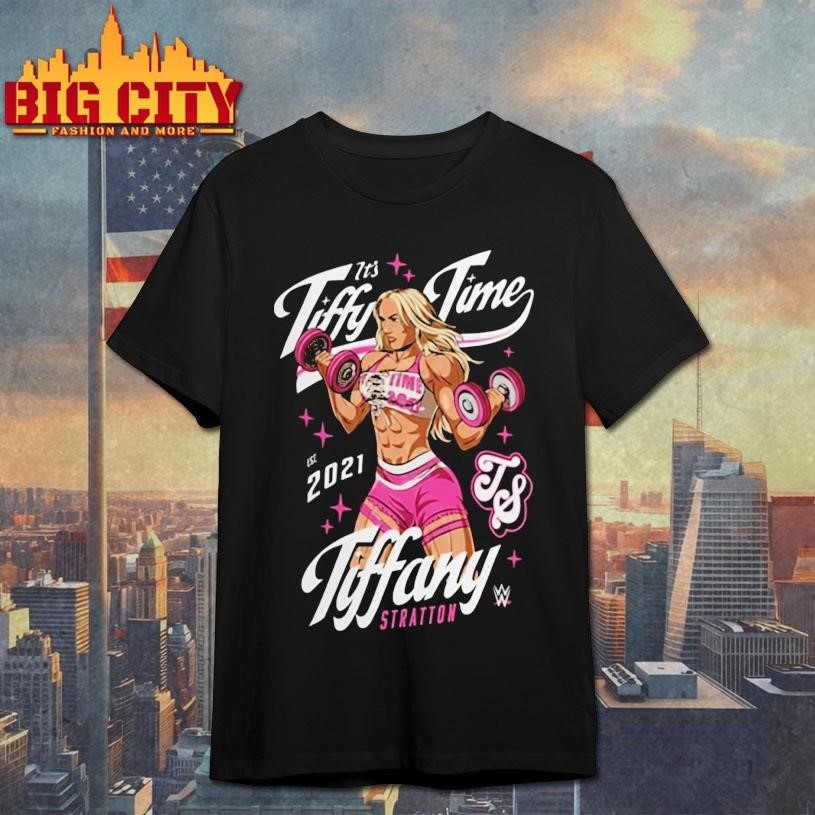 Tiffany Stratton Tiffy Time Est 2021 - Adult & Kids T-Shirts, Sweatshirts & Hoodies apparel design preview 1