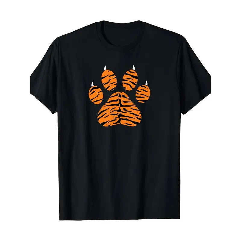 Tiger Claw Print Fierce Jungle Outdoor Made USA - Adult & Kids T-Shirts, Sweatshirts & Hoodies apparel design preview 1