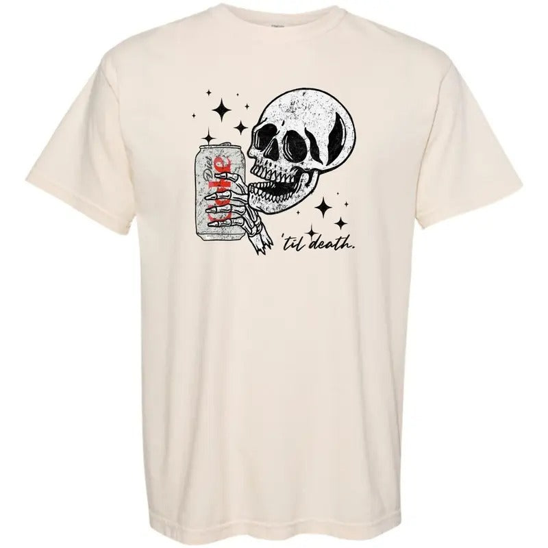 'Til Death Diet Coke' - Adult & Kids T-Shirts, Sweatshirts & Hoodies apparel design preview 1