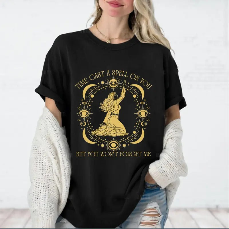 Time Cast Spell You But Don'T Forget Me Silver - Adult & Kids T-Shirts, Sweatshirts & Hoodies apparel design preview 1