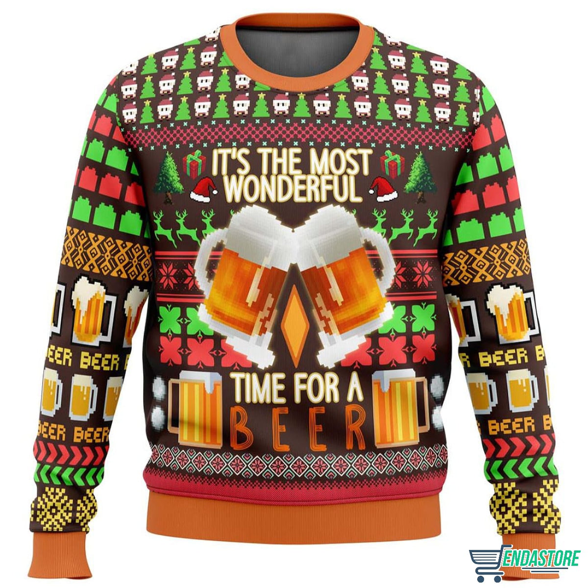 Twas The Fortnite Before 3D Ugly Christmas Sweater - Holiday Gift product image 4