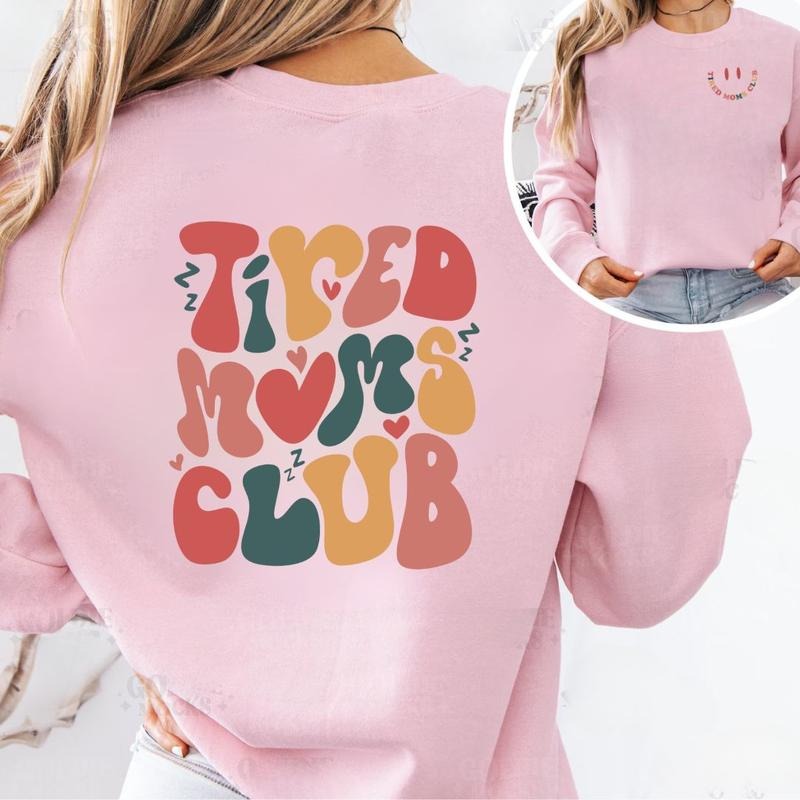 Tired Moms Club Casual Womenswear - Adult & Kids T-Shirts, Sweatshirts & Hoodies apparel design preview 1