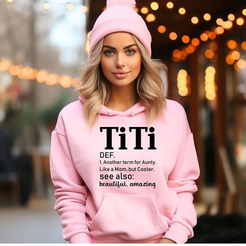 Titi Definition Best Auntie New Aunts - Adult & Kids T-Shirts, Sweatshirts & Hoodies apparel design preview 1