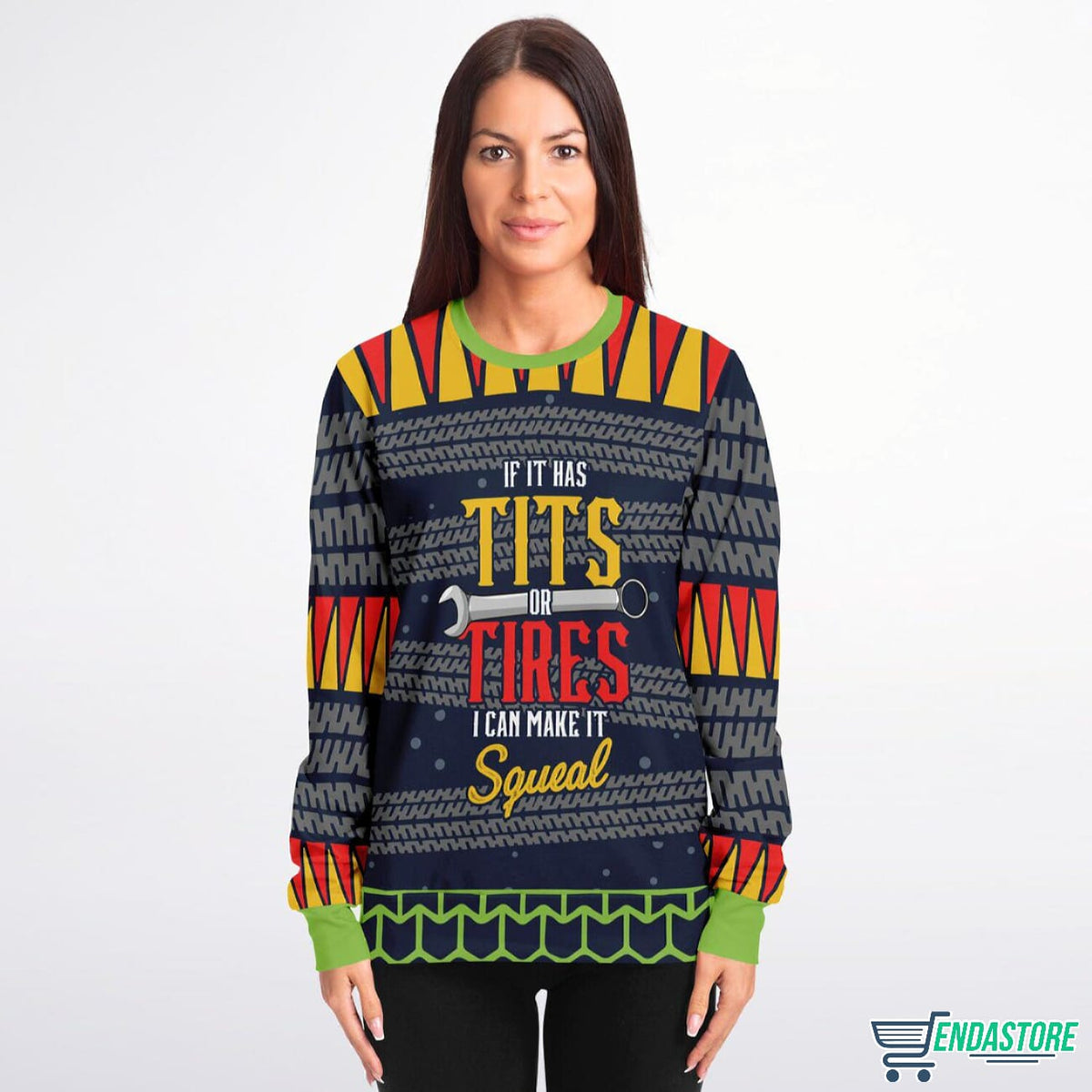 Tits or Tires Squeal Sweatshirt 3D Sweater - Gift Idea product image