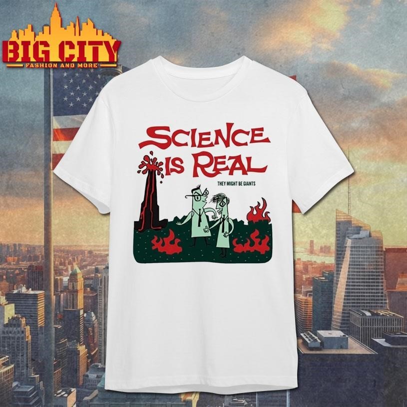 Tmbg They Might Be Giants Science Is Real - Adult & Kids T-Shirts, Sweatshirts & Hoodies apparel design preview 1