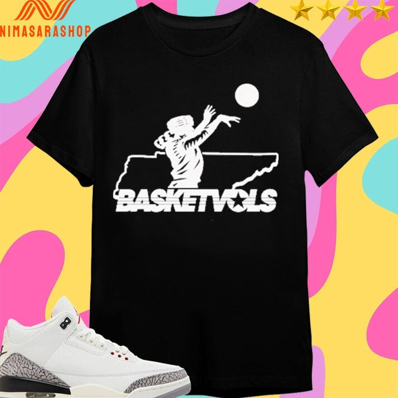 Tn Jumpshot Basketvols - Adult & Kids T-Shirts, Sweatshirts & Hoodies apparel design preview 1
