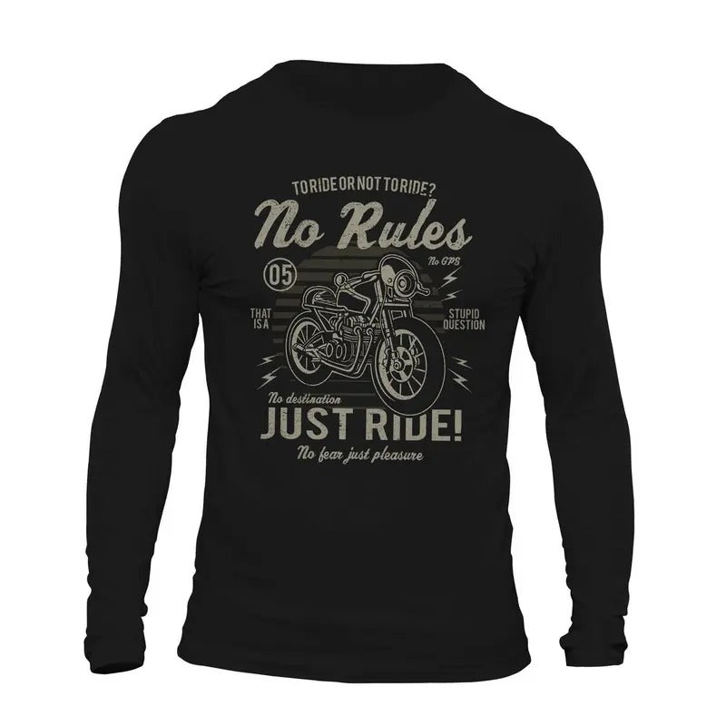 Ride Not Motorcycle Riding Casual Classic - Adult & Kids T-Shirts, Sweatshirts & Hoodies apparel design preview 1