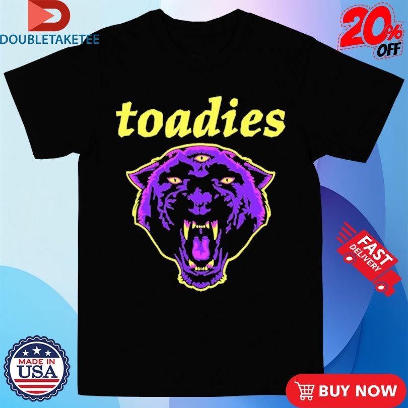 Toadies Three Eyes Panther - Adult & Kids T-Shirts, Sweatshirts & Hoodies apparel design preview 1