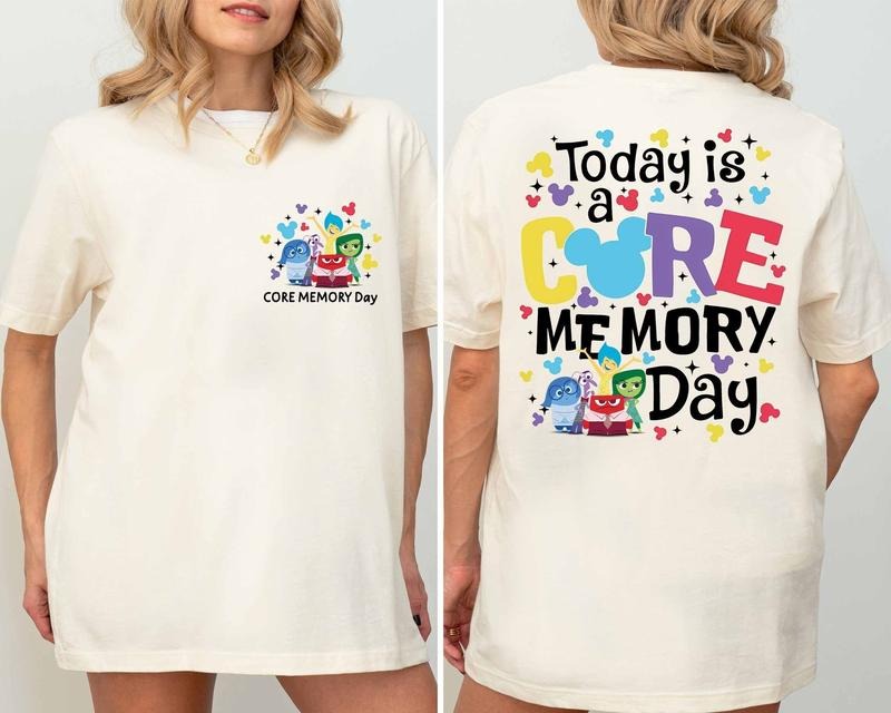 Today Is Core Memory Day Inside Out Inspired Trip - Adult & Kids T-Shirts, Sweatshirts & Hoodies apparel design preview 1