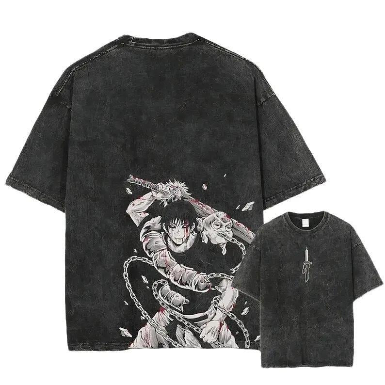 "Toji Fushiguro" Jujutsu Kaisen Anime Double Printed - Adult & Kids T-Shirts, Sweatshirts & Hoodies apparel design preview 1
