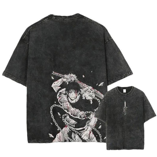 "Toji Fushiguro" Jujutsu Kaisen Anime Double Printed - Adult & Kids T-Shirts, Sweatshirts & Hoodies apparel design preview 1