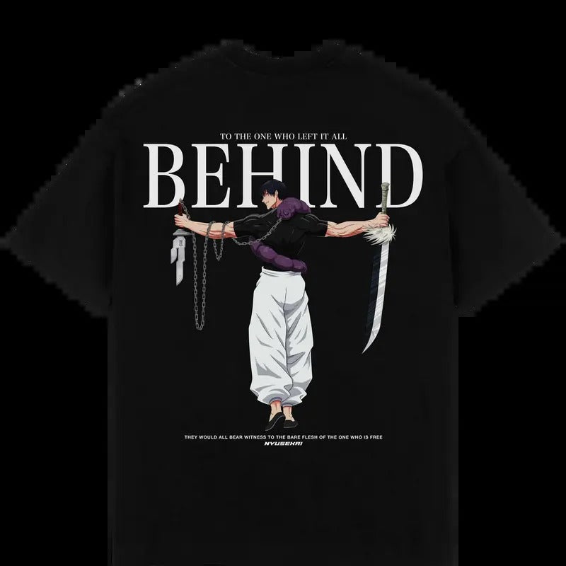 Toji X One Who Left All Behind Jujutsu Kaisen - Adult & Kids T-Shirts, Sweatshirts & Hoodies apparel design preview 1