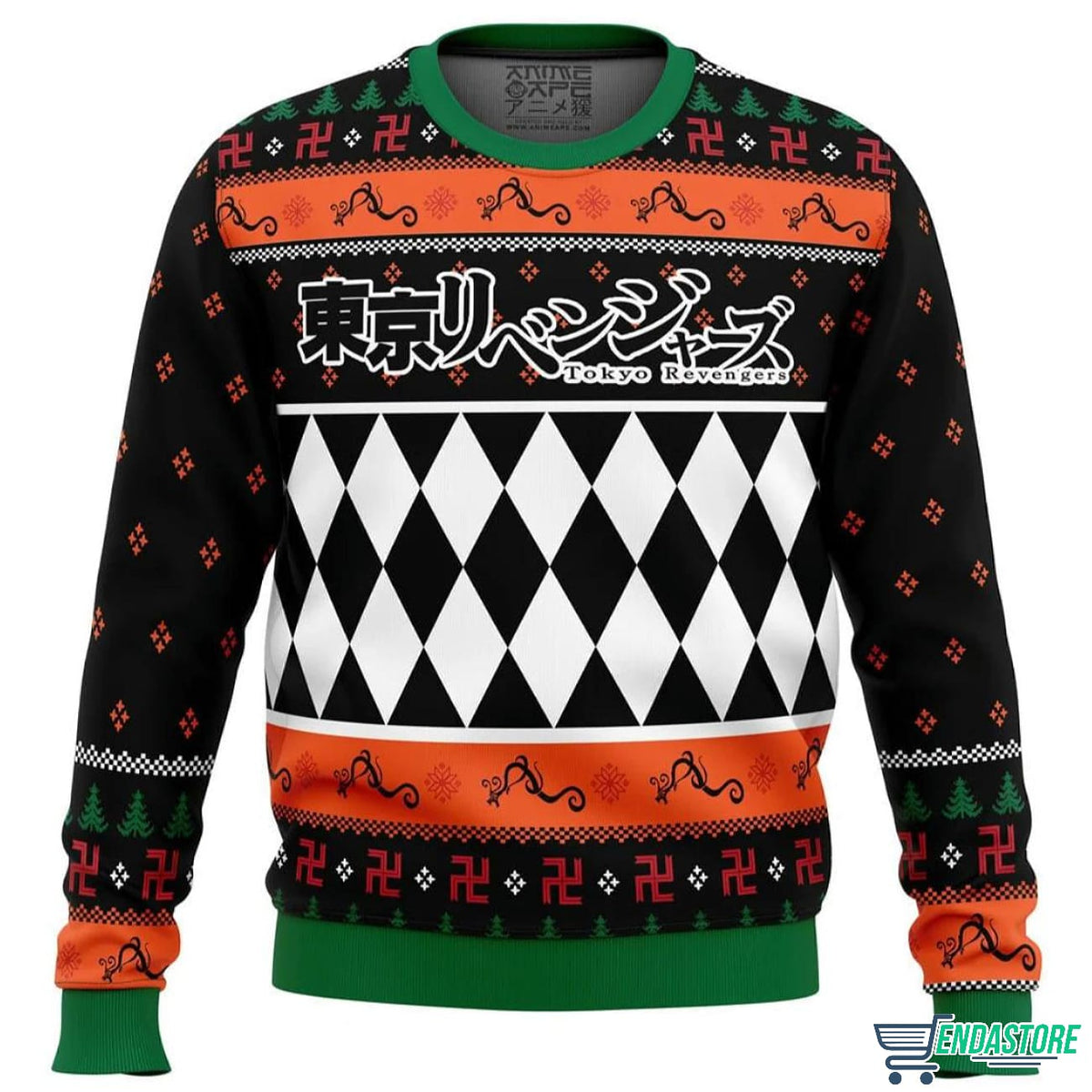 Tokyo Gang Tokyo Revengers 3D Ugly Christmas Sweater - Holiday Gift product image
