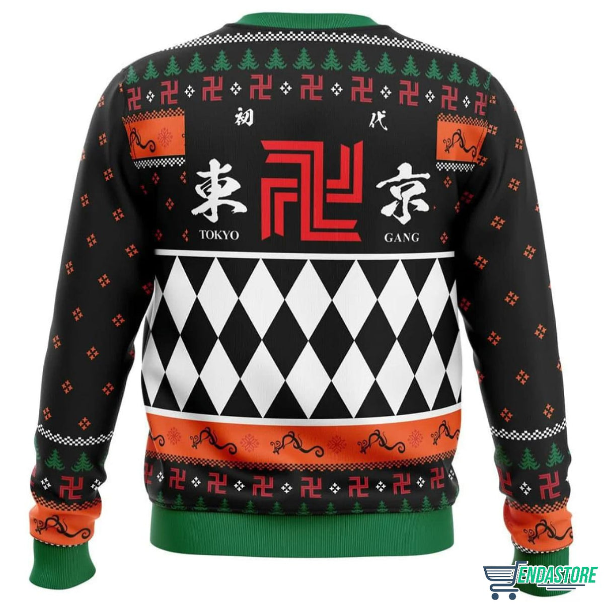 Tokyo Gang Tokyo Revengers 3D Ugly Christmas Sweater - Holiday Gift product image 2
