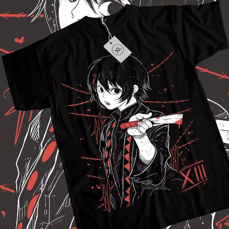 Tokyo Ghoul Anime Juuzou Suzuya Girl Kawaii Waifu - Adult & Kids T-Shirts, Sweatshirts & Hoodies apparel design preview 1