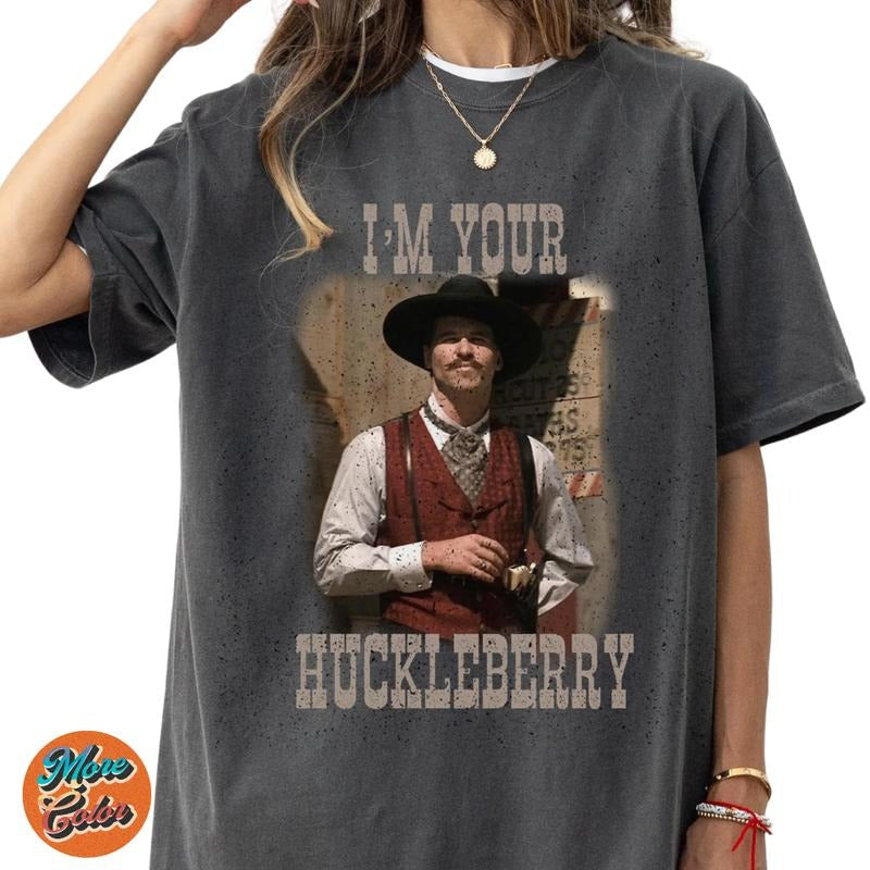 Tombstone Doc Holliday Val Kilmer Old Western Im Your - Adult & Kids T-Shirts, Sweatshirts & Hoodies apparel design preview 1