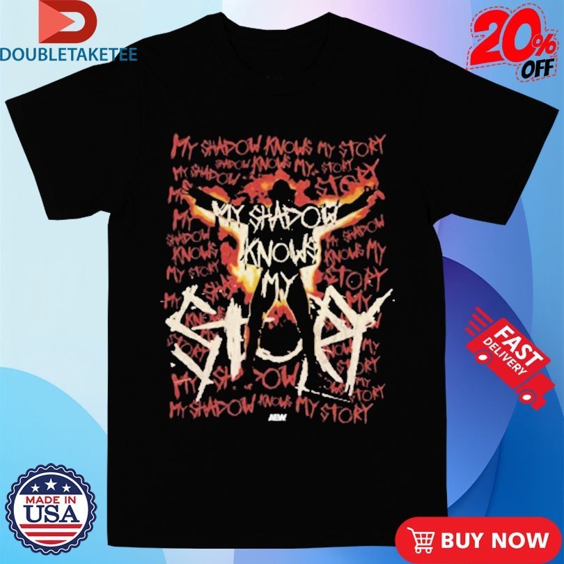 Tommaso Ciampa My Shadow Knows Story AEW - Adult & Kids T-Shirts, Sweatshirts & Hoodies apparel design preview 1