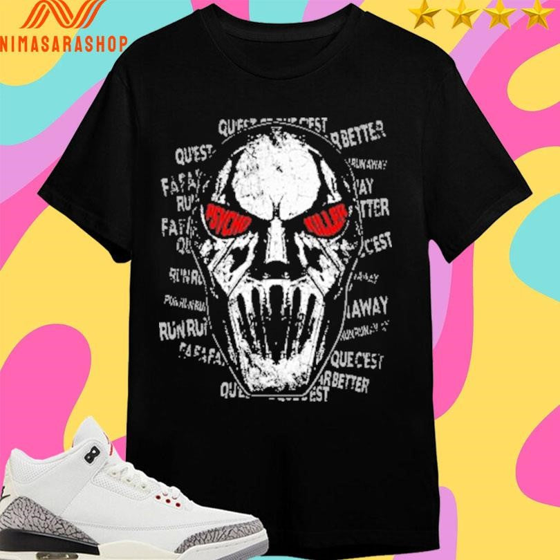 Tommaso Ciampa Psycho Killer Lyrics - Adult & Kids T-Shirts, Sweatshirts & Hoodies apparel design preview 1