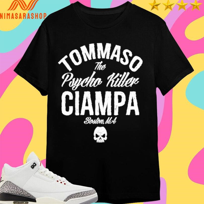 Tommaso Ciampa The Psycho Killer Boston Ma - Adult & Kids T-Shirts, Sweatshirts & Hoodies apparel design preview 1