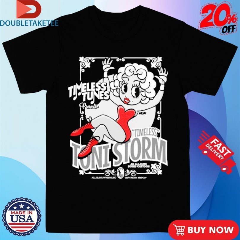 Toni Storm Timeless Tunes AEW - Adult & Kids T-Shirts, Sweatshirts & Hoodies apparel design preview 1