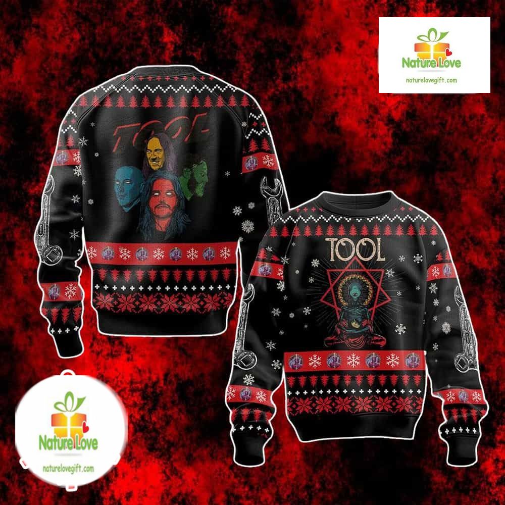 Tool Band Holiday Jumper For Men Women Ugly Christmas Sweater - Holiday Gift product image