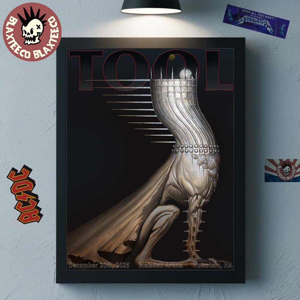 Tool Honolulu Hawaii 2025 Night 2 Event Poster At - Adult & Kids T-Shirts, Sweatshirts & Hoodies apparel design preview 1