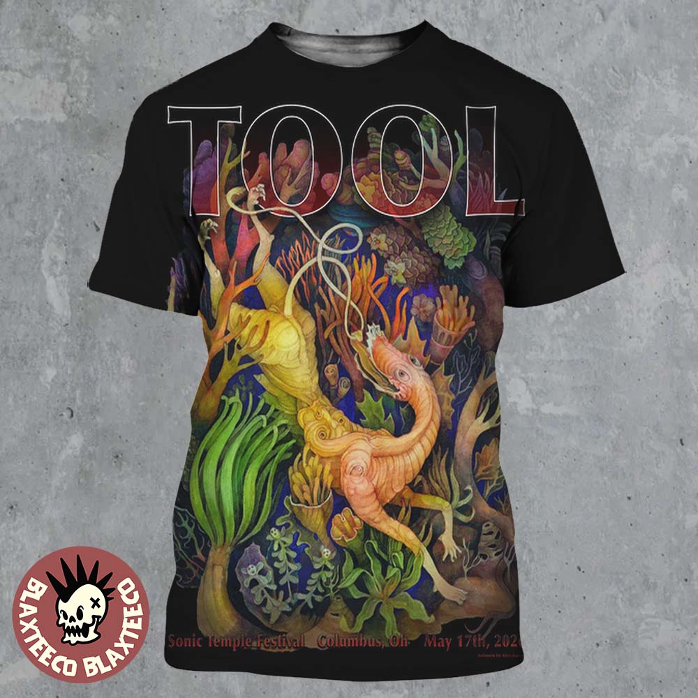 Tool Sonic Temple Festival 2026 Event Poster In - Adult & Kids T-Shirts, Sweatshirts & Hoodies apparel design preview 1