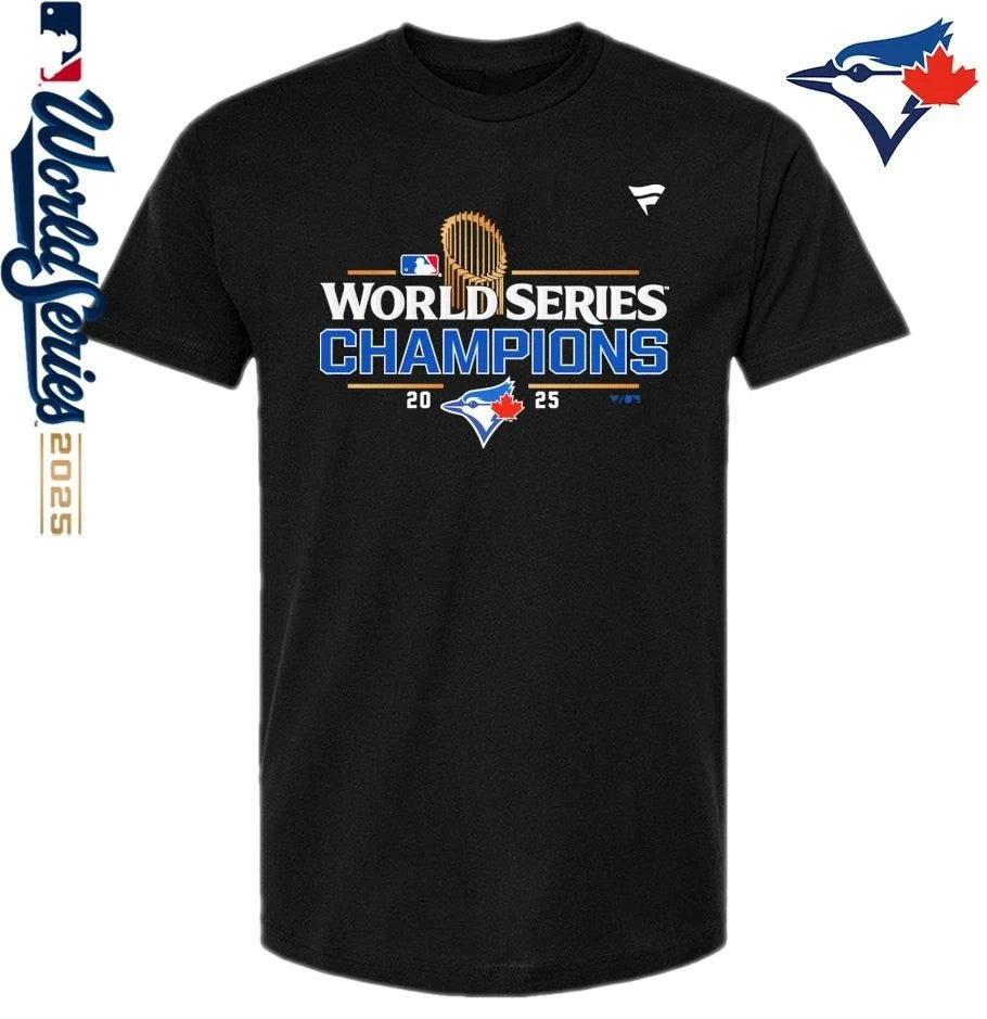 Toronto Blue Jays 2025 MLB World Series Champions - Adult & Kids T-Shirts, Sweatshirts & Hoodies apparel design preview 1