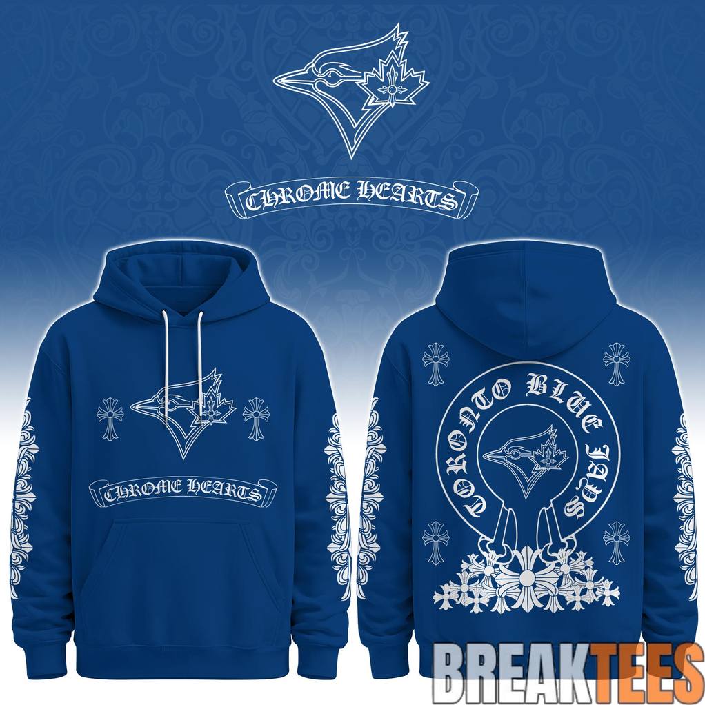 Toronto Blue Jays x Chrome Heart 2026 Special - Adult & Kids T-Shirts, Sweatshirts & Hoodies apparel design preview 1