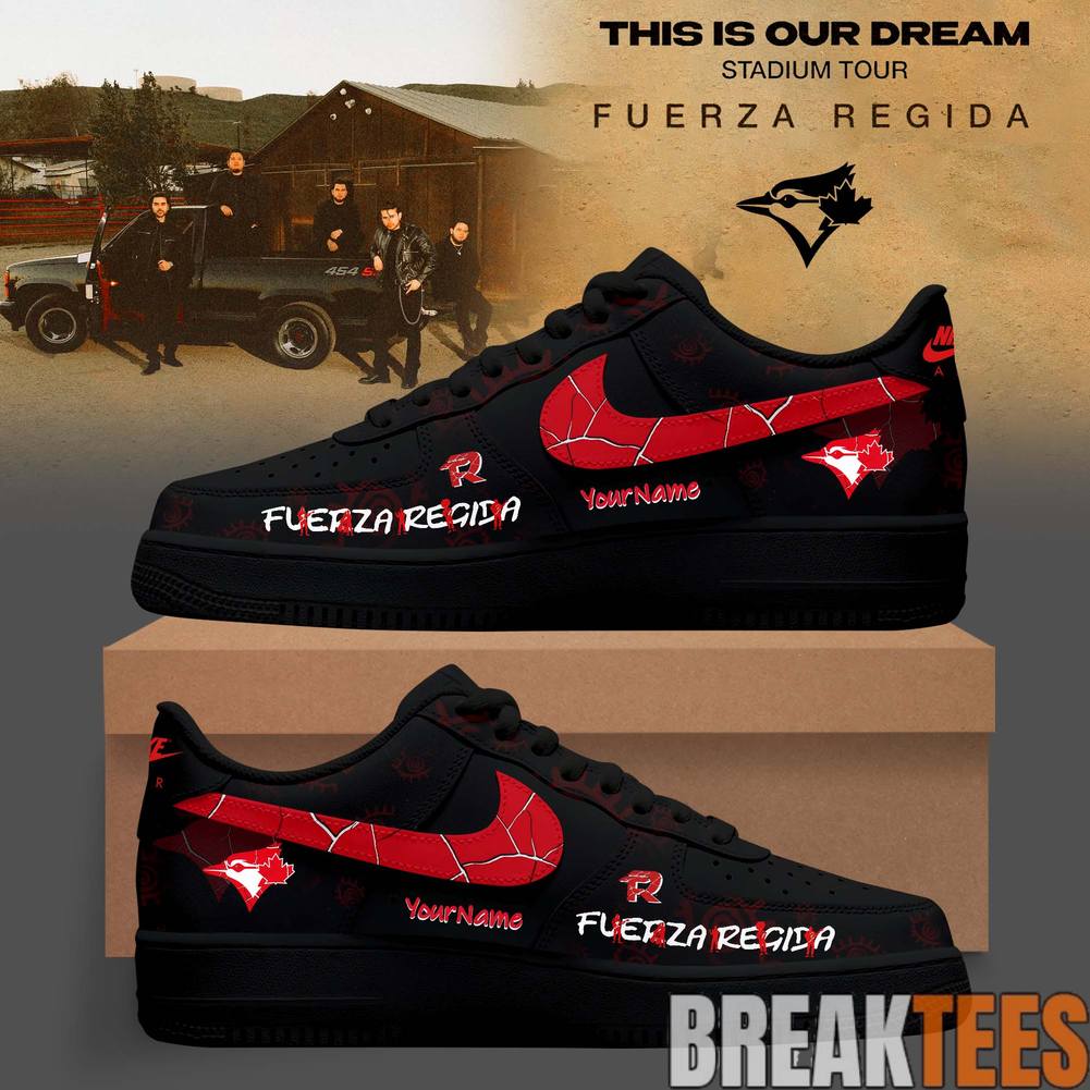 Toronto Blue Jays x Fuerza Regida This Is Our Dream - Adult & Kids T-Shirts, Sweatshirts & Hoodies apparel design preview 1