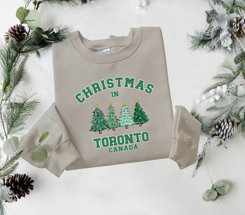 Toronto Canada State Personalized City Name Trip Tree - Adult & Kids T-Shirts, Sweatshirts & Hoodies apparel design preview 1