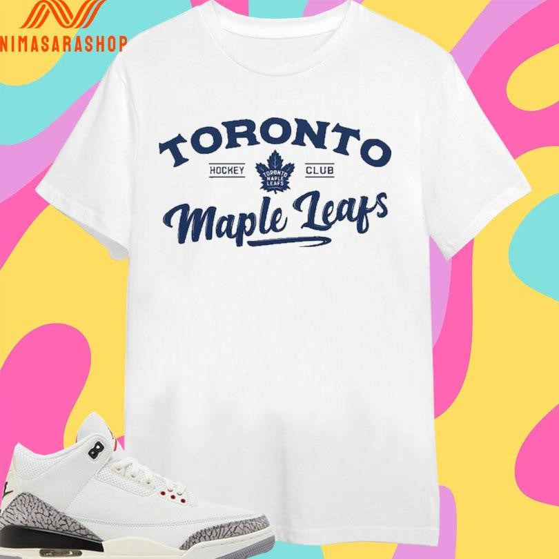 Toronto Maple Leafs Hockey Club Levelwear White - Adult & Kids T-Shirts, Sweatshirts & Hoodies apparel design preview 1
