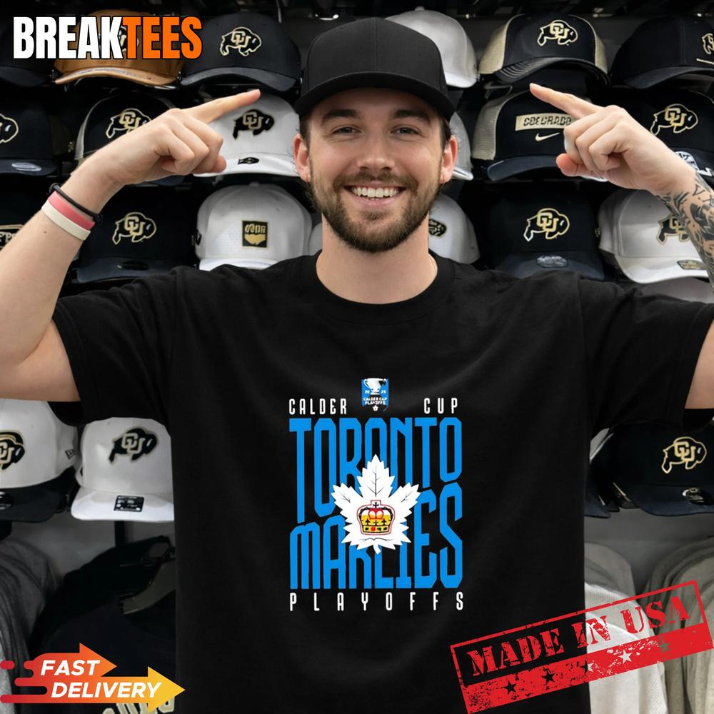 Toronto Marlies Calder Cup Playoffs American Hockey - Adult & Kids T-Shirts, Sweatshirts & Hoodies apparel design preview 1