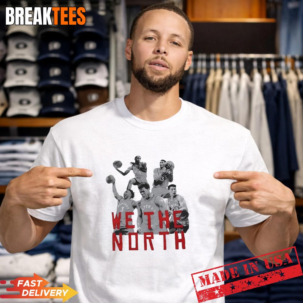 Toronto Raptors We The North NBA Basketball - Adult & Kids T-Shirts, Sweatshirts & Hoodies apparel design preview 1