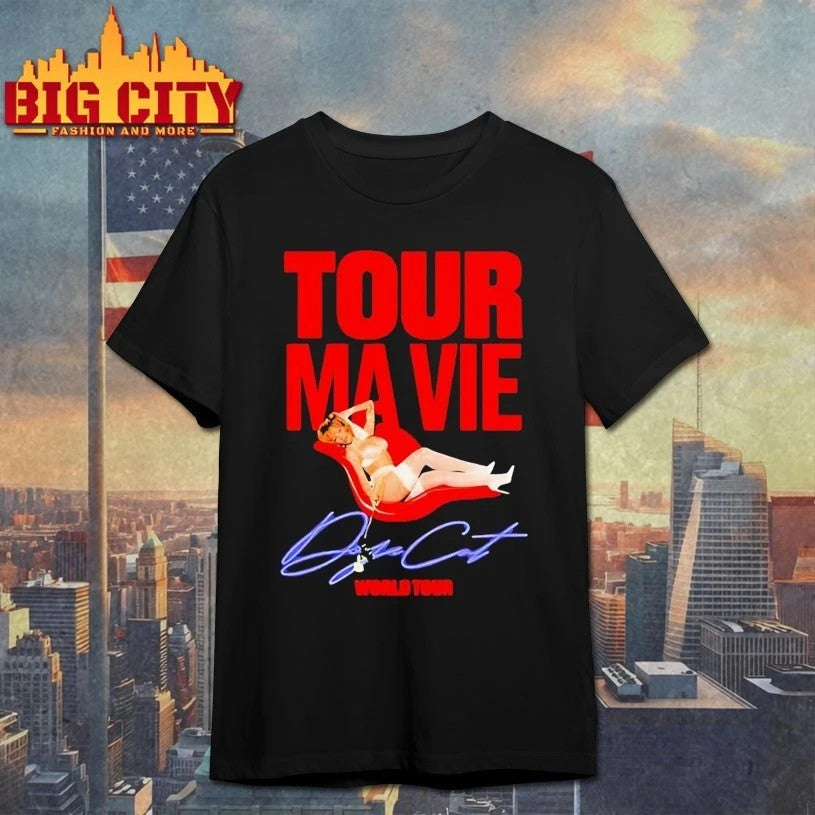 Tour Ma Vie Doja Cat World - Adult & Kids T-Shirts, Sweatshirts & Hoodies apparel design preview 1