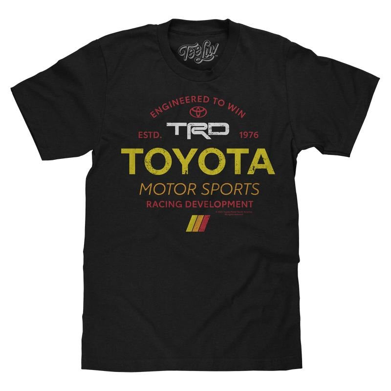 Toyota TRD Motor Sports Racing Development Black - Adult & Kids T-Shirts, Sweatshirts & Hoodies apparel design preview 1