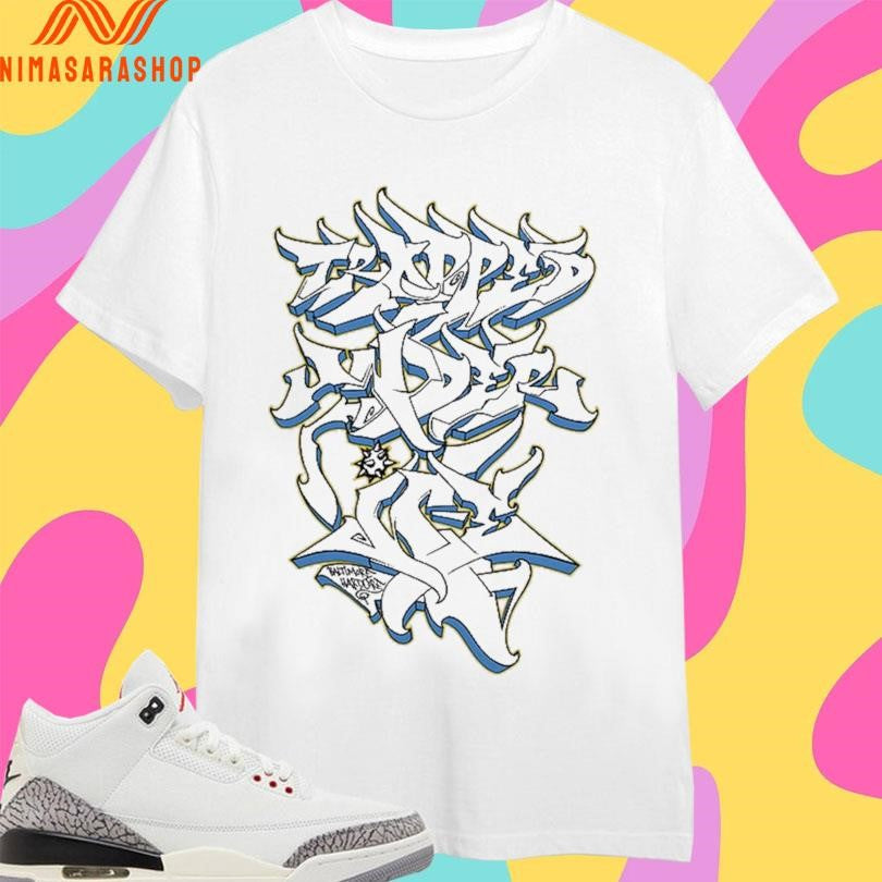 Trapped Under Ice Old School Graff - Adult & Kids T-Shirts, Sweatshirts & Hoodies apparel design preview 1