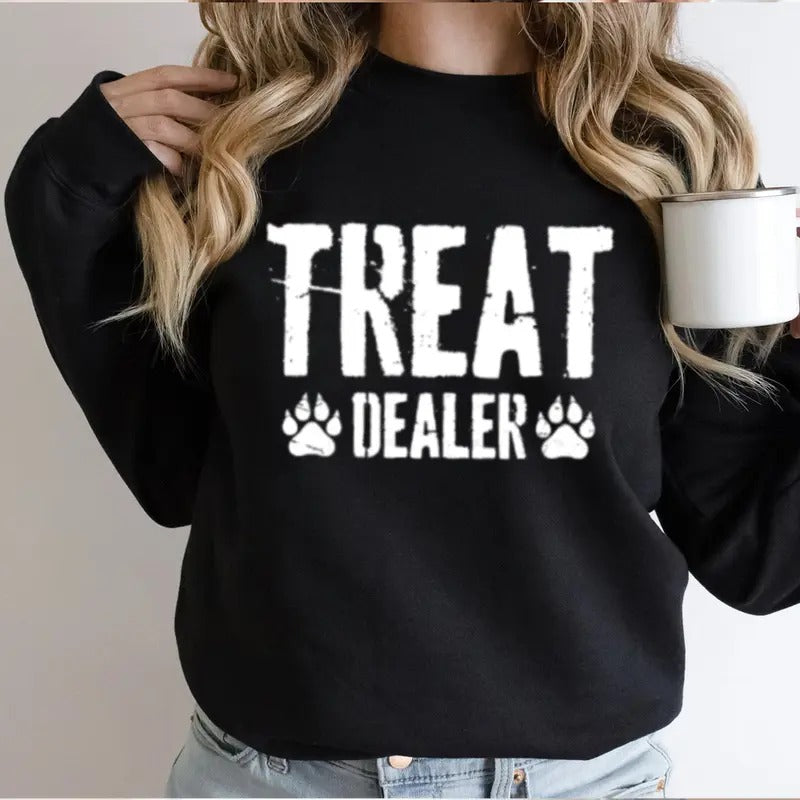 Treat Dealer Pockets Casual Street Fleece Fabric Tops - Adult & Kids T-Shirts, Sweatshirts & Hoodies apparel design preview 1