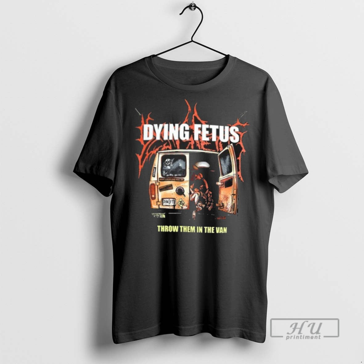 Trending Dying Fetus Throw Them In The Van Summer - Adult & Kids T-Shirts, Sweatshirts & Hoodies apparel design preview 1