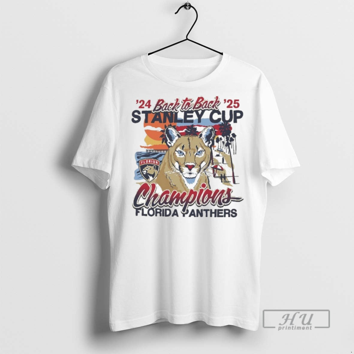 Trending Florida Panthers Back To Stanley Cup - Adult & Kids T-Shirts, Sweatshirts & Hoodies apparel design preview 1