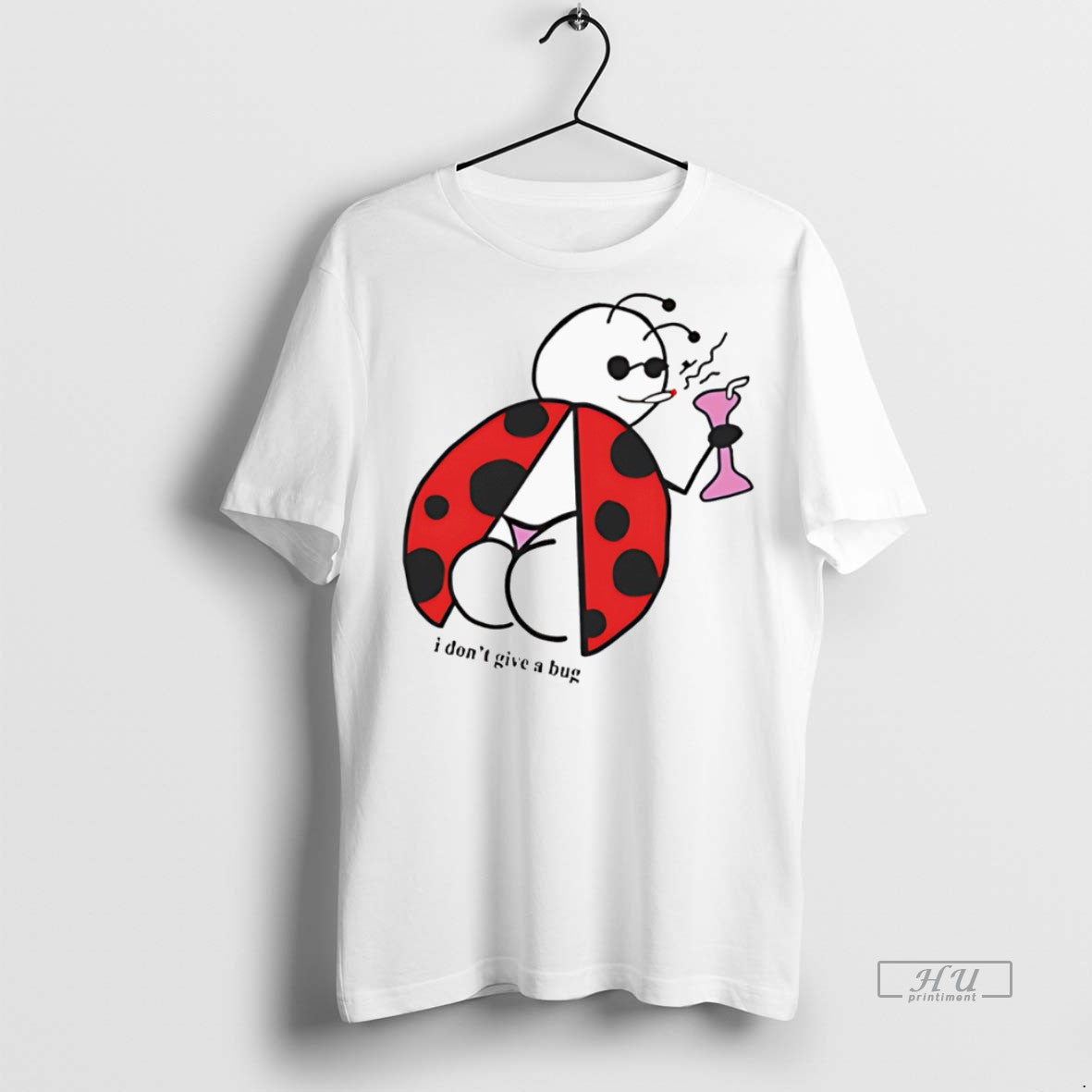 Trending I Dont Give A Bug Graphic Sweater - Adult & Kids T-Shirts, Sweatshirts & Hoodies apparel design preview 1