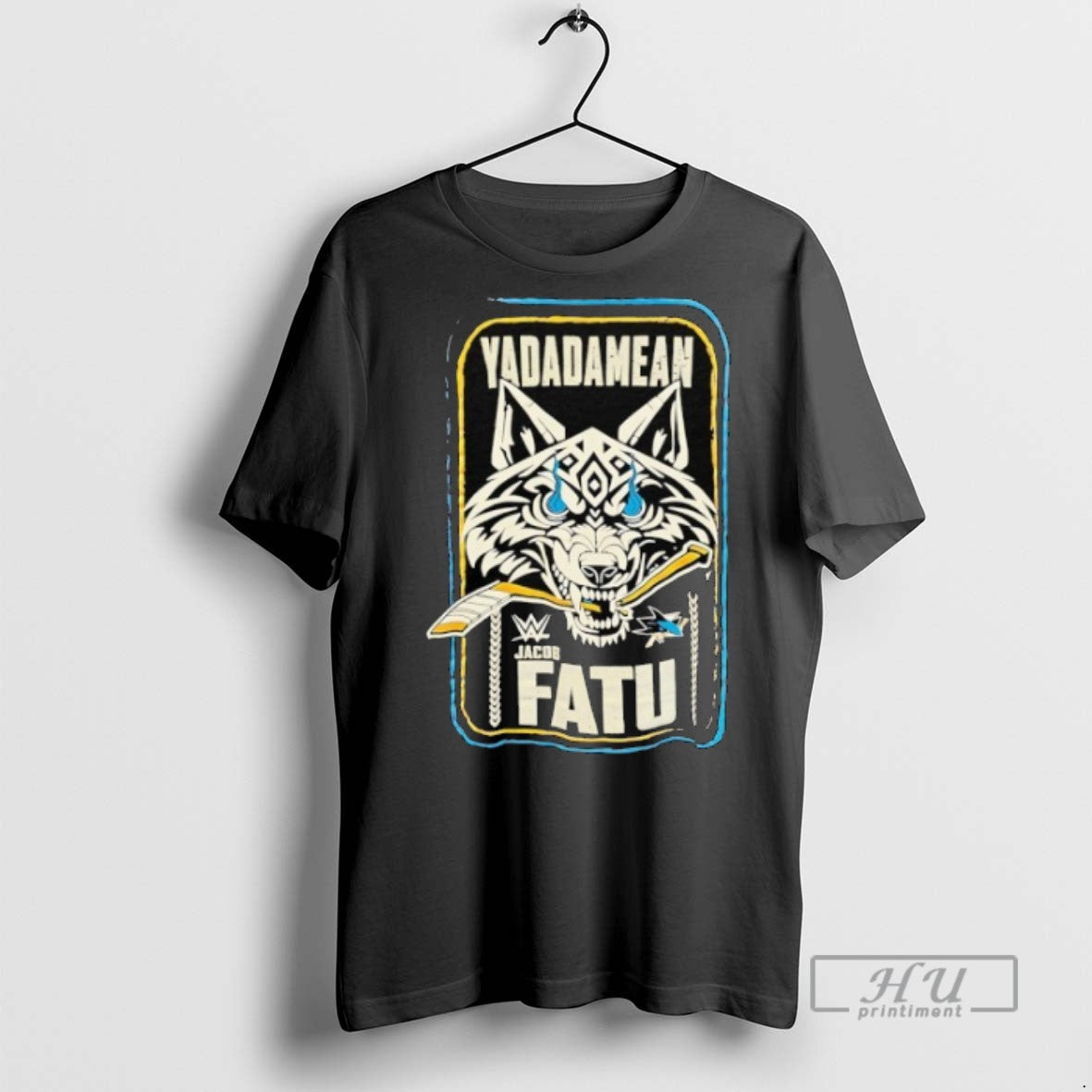 Trending Jacob Fatu X San Jose Sharks Yadadamean - Adult & Kids T-Shirts, Sweatshirts & Hoodies apparel design preview 1
