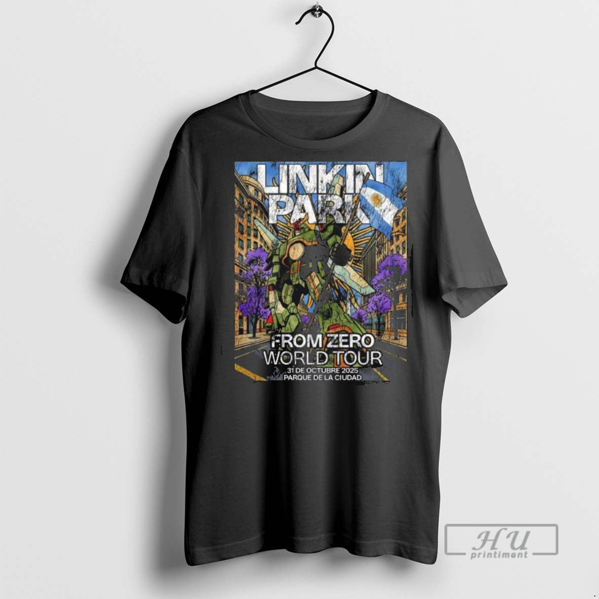 Trending Linkin Park From Zero World Tour 2025 Buenos - Adult & Kids T-Shirts, Sweatshirts & Hoodies apparel design preview 1