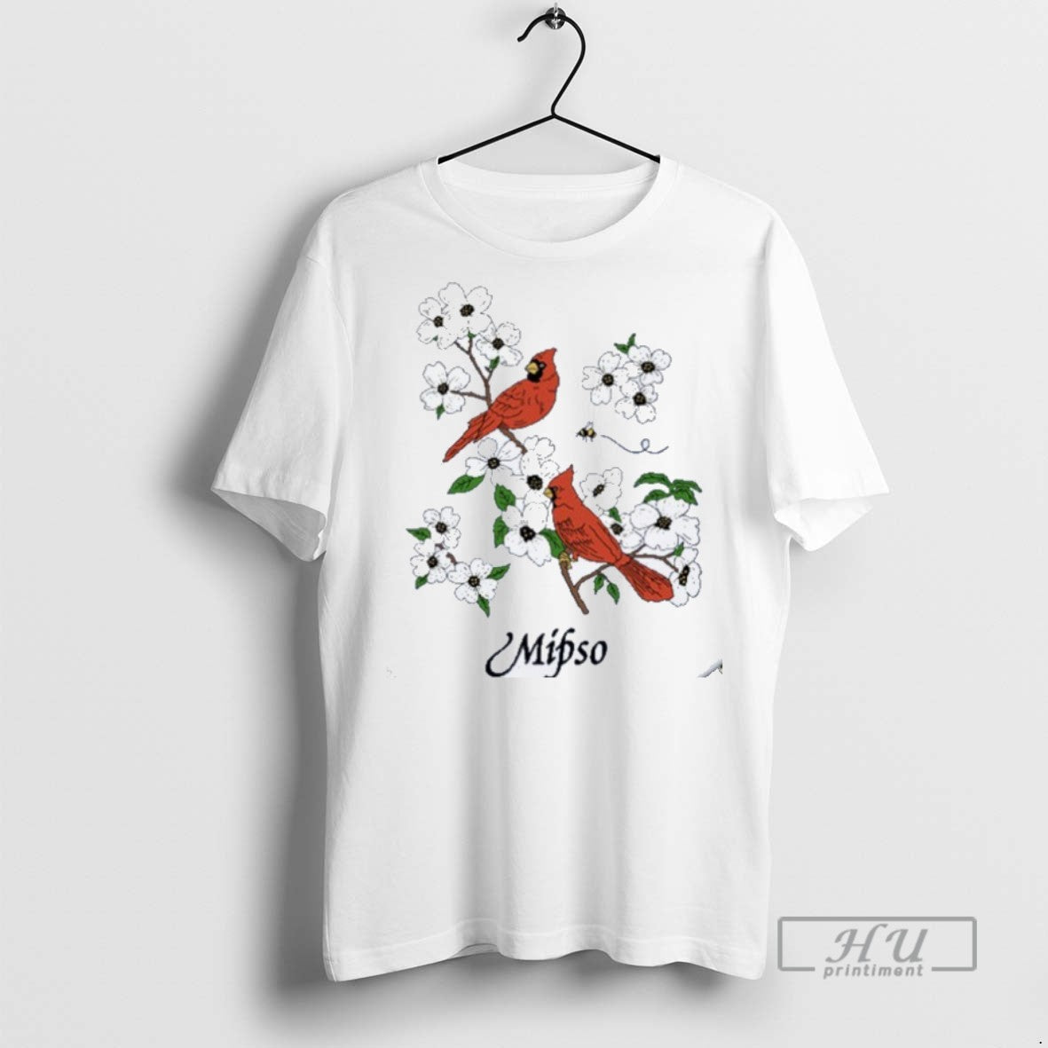 Trending Mipso Cardinals Graphic - Adult & Kids T-Shirts, Sweatshirts & Hoodies apparel design preview 1